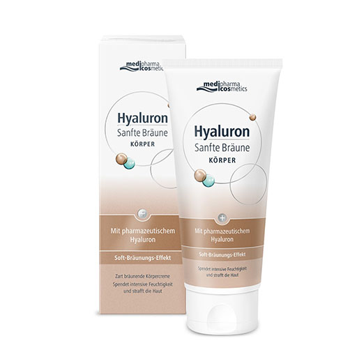 HYALURON SANFTE Bräune Körperpflege Creme 200 ml