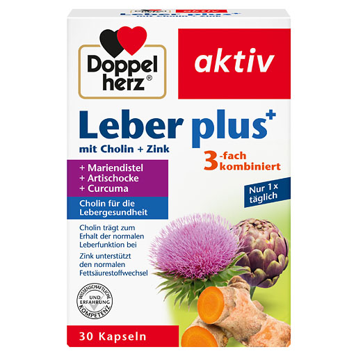 DOPPELHERZ Leber plus Kapseln 30 St  