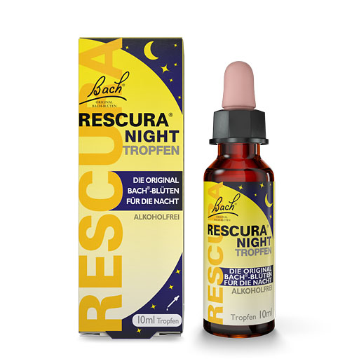 BACHBLÜTEN Original Rescura Night Tropfen alk. frei 10 ml