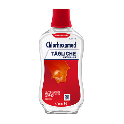 CHLORHEXAMED tägliche Mundspülung 0,06% 500 ml