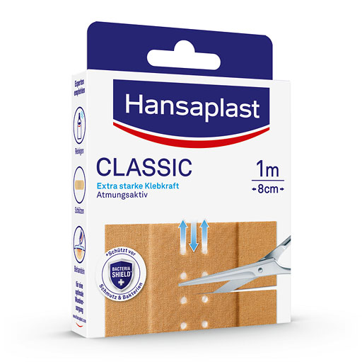 HANSAPLAST Classic Pflaster 8cm x1 m 1 St
