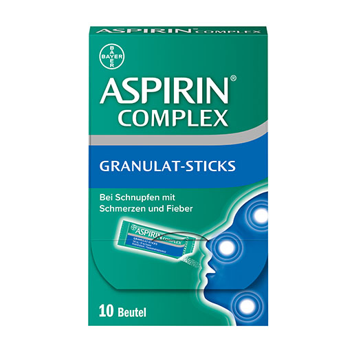 ASPIRIN Complex Granulat-Sticks 500 mg/30 mg* 10 St