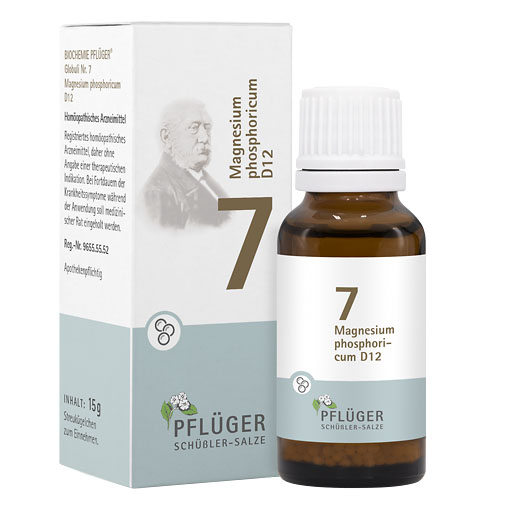 BIOCHEMIE Pflüger 7 Magnesium phosphoricum D 12 Gl* 15 g