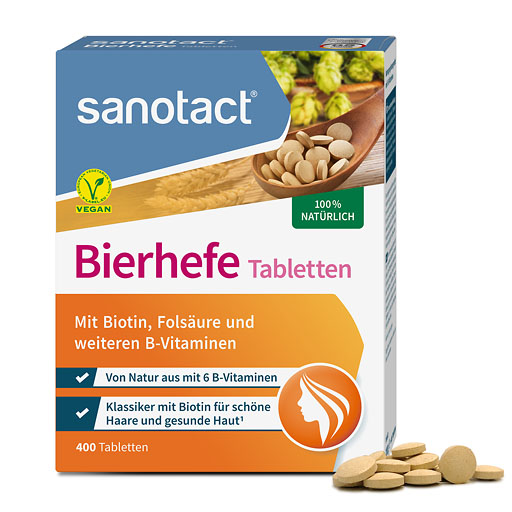 SANOTACT Bierhefe Tabletten 200 St  