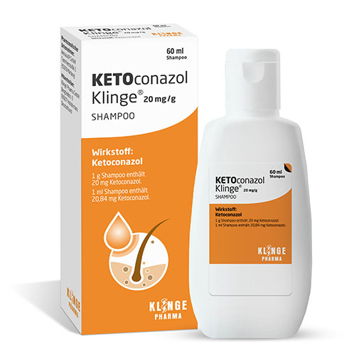 KETOCONAZOL Klinge 20 mg/g Shampoo* 60 ml