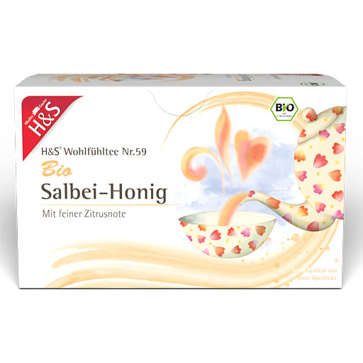 H&S Bio Salbei-Honig Filterbeutel 20x2 g