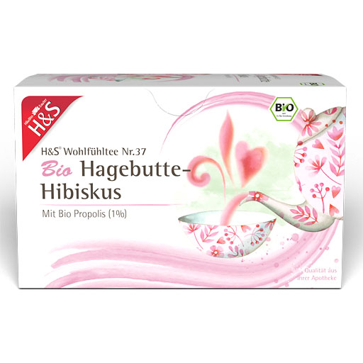 H&S Bio Hagebutte-Hibiskus Filterbeutel 20x3,0 g