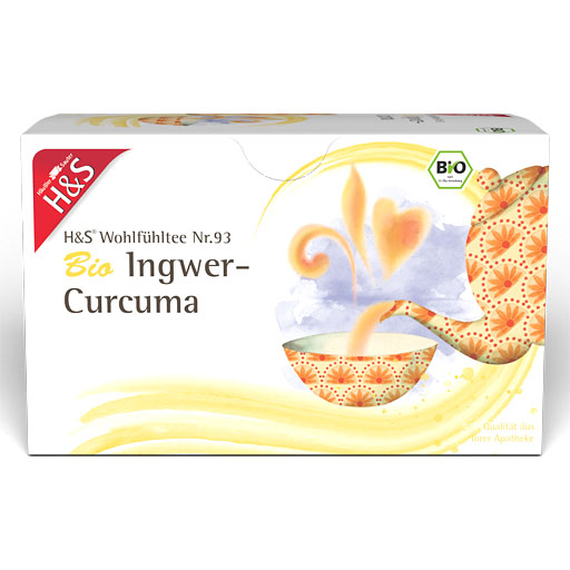 H&S Bio Ingwer-Curcuma Filterbeutel 20x1,25 g