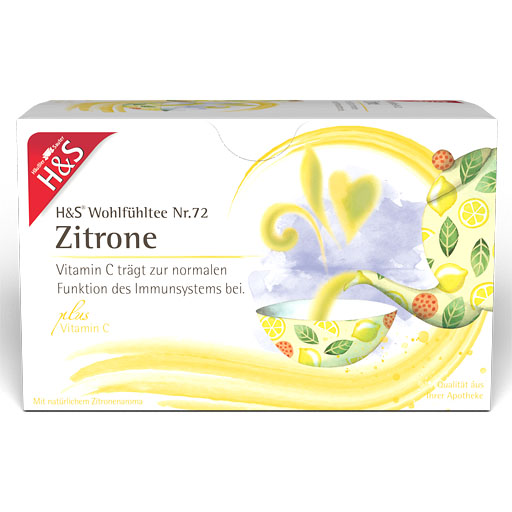 H&S Zitrone mit Vitamin C Filterbeutel 20x2,5 g