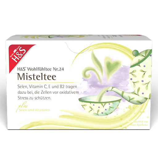H&S Misteltee mit Selen und Vitaminen Filterbeutel 20x2 g