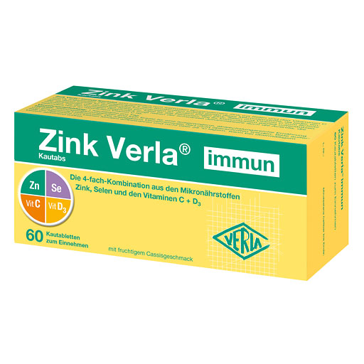 ZINK VERLA immun Kautabs 60 St