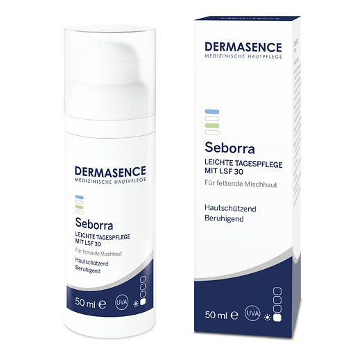 DERMASENCE Seborra leichte Tagespflege mit LSF 30 50 ml