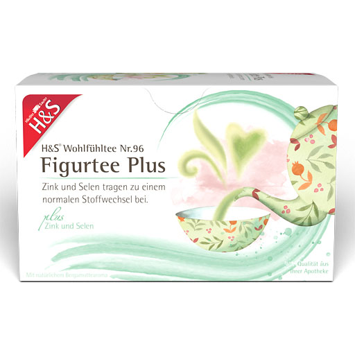 H&S Figurtee Plus mit Zink und Selen Filterbeutel 20 St  