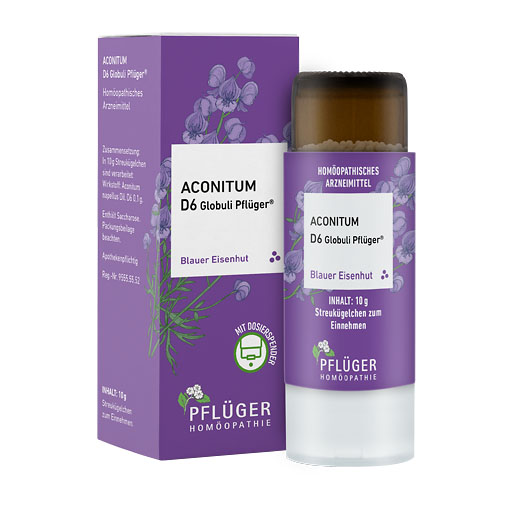 ACONITUM D 6 Globuli Pflüger Dosierspender* 10 g