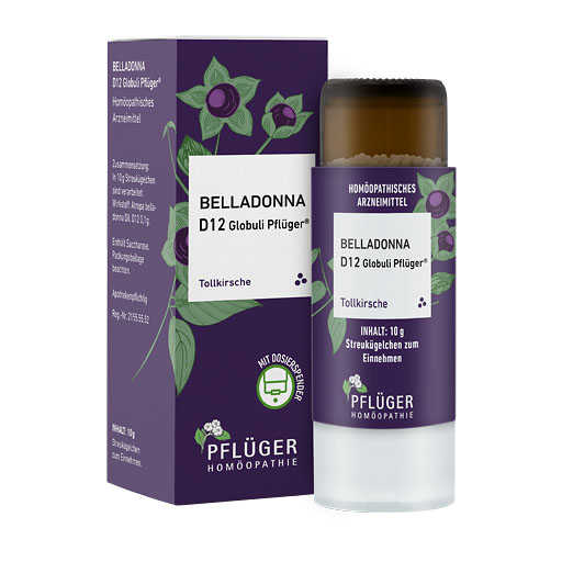 BELLADONNA D 12 Globuli Pflüger Dosierspender* 10 g