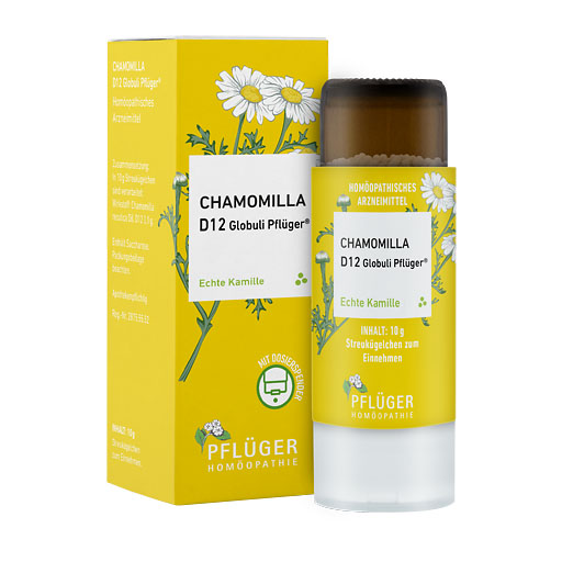 CHAMOMILLA D 12 Globuli Pflüger Dosierspender* 10 g