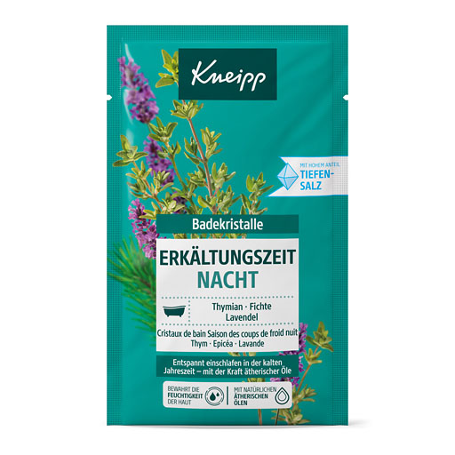 KNEIPP Badekristalle Erkältungszeit Nacht 60 g