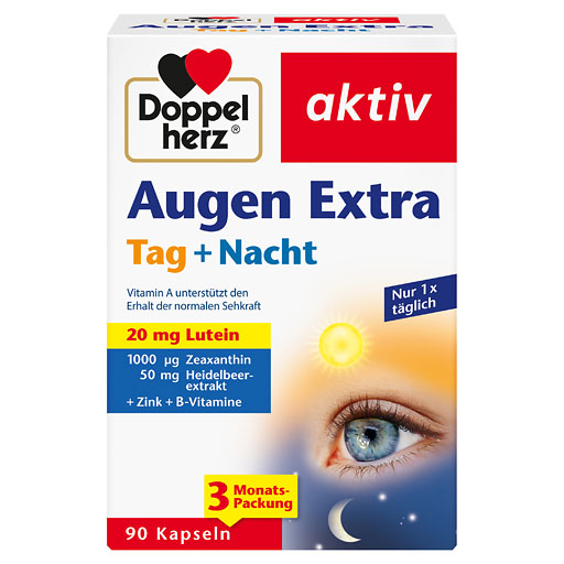 DOPPELHERZ Augen Extra Tag+Nacht Kapseln 90 St  