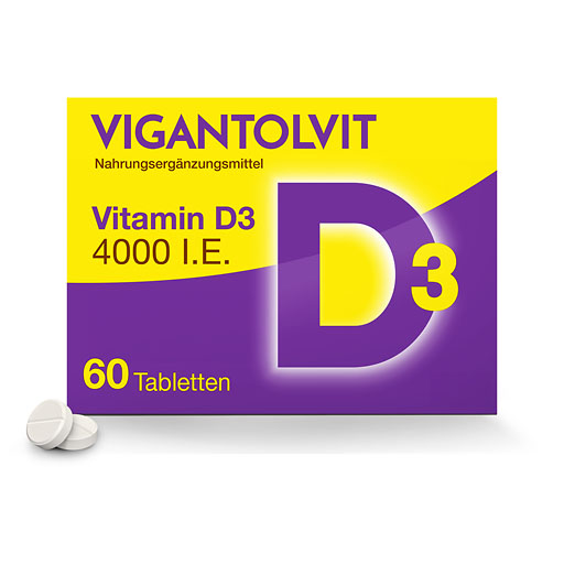 VIGANTOLVIT 4000 I. E. Vitamin D3 Tabletten 60 St  
