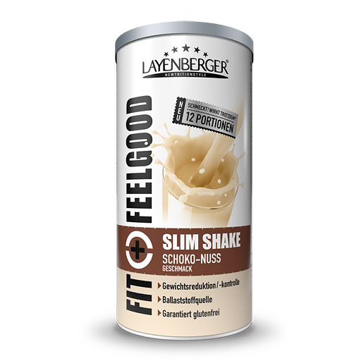 LAYENBERGER Fit+Feelgood Slim Shake Schoko-Nuss 396 g