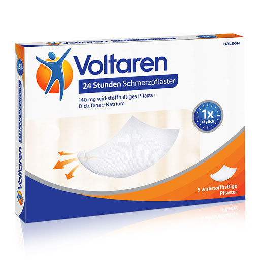 VOLTAREN 24 Stunden Schmerzpflaster* 5 St
