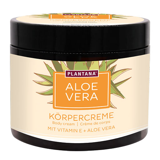 PLANTANA Aloe Vera Körpercreme m. Vitamin-E 500 ml