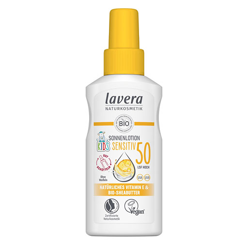 LAVERA Sonnenlotion Sensitiv KIDS LSF 50 100 ml