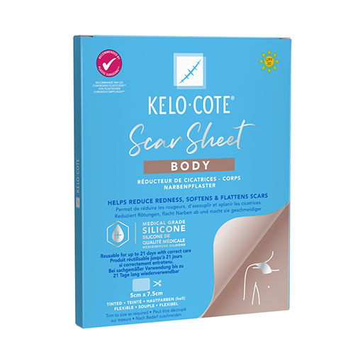 KELO-COTE Silikon-Narbenpflaster Körper 1 St