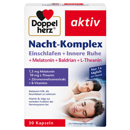 DOPPELHERZ Nacht-Komplex Kapseln 30 St  