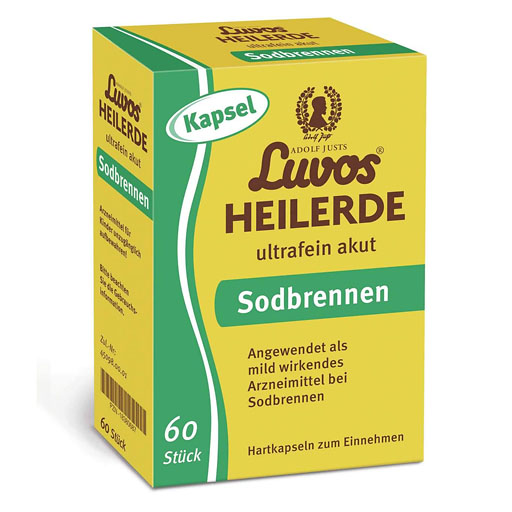 LUVOS Heilerde ultrafein akut Sodbrennen Kapseln* 60 St