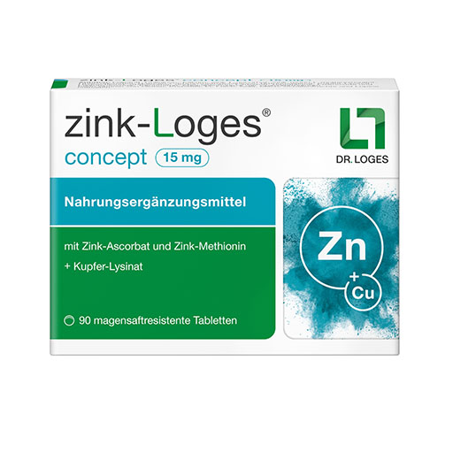 ZINK-LOGES concept 15 mg magensaftres. Tabletten 90 St