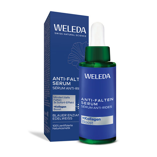 WELEDA Anti-Falten Serum blauer Enzian & Edelweiß 30 ml