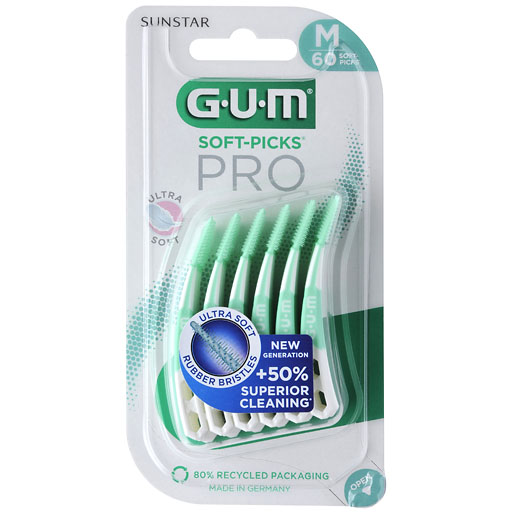 GUM SOFT-PICKS PRO medium 60 St