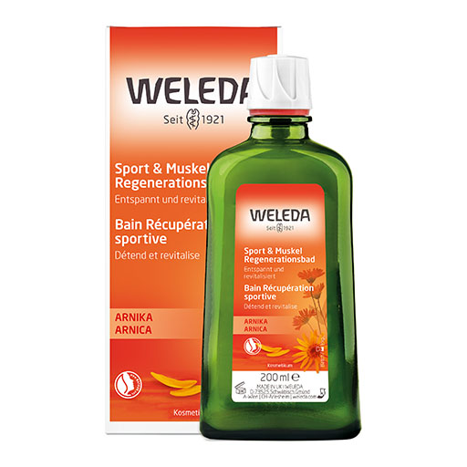 WELEDA Sport und Muskel Regenerationsbad Arnika 200 ml