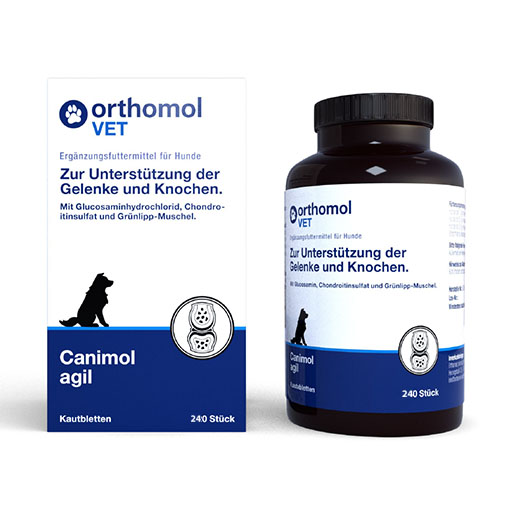 ORTHOMOL VET Canimol agil Kautabletten f. Hunde 240 St