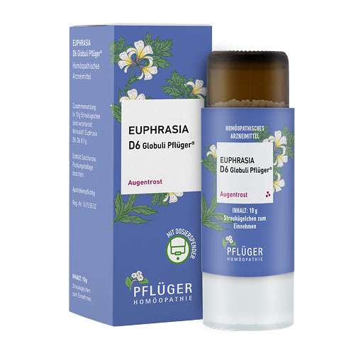 EUPHRASIA D 6 Globuli Pflüger Dosierspender* 10 g