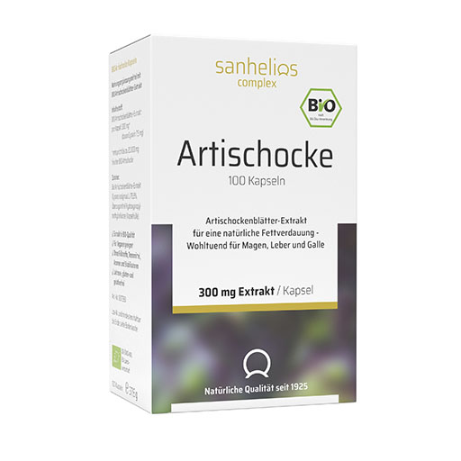 SANHELIOS Bio Artischocke Kapseln 100 St  