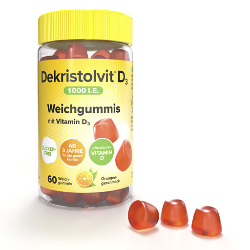 DEKRISTOLVIT D3 1000 I. E. Weichgummis 60 St  