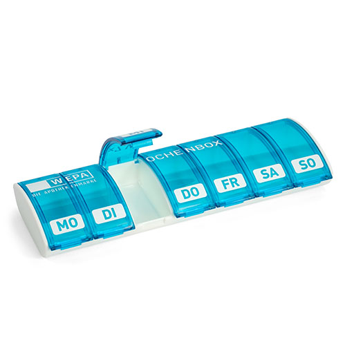 WEPA 1x7 Wochenbox UV-Schutz+ türkis 1 St