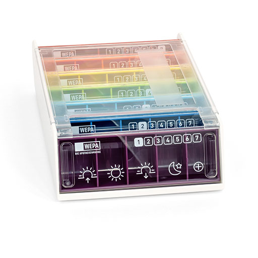 WEPA 7 Tage Wochenmagazin Piktogramme Regenbogen 1 St