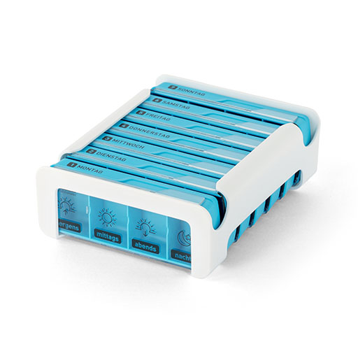 WEPA 7 Tage Compact Wochenmagazin weiß/blau 1 St