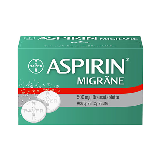ASPIRIN MIGRÄNE 500 mg Brausetabletten* 2x10 St