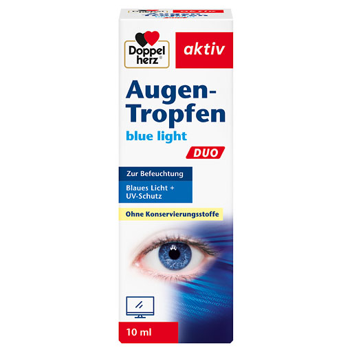 DOPPELHERZ Augen-Tropfen blue light DUO 10 ml