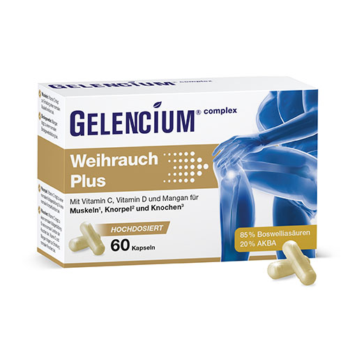 GELENCIUM Weihrauch Plus hochdosiert m. Vit. C Kaps. 60 St