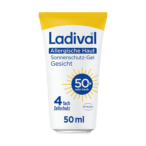 LADIVAL allergische Haut Gel Gesicht LSF 50+ 50 ml
