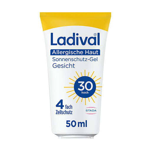 LADIVAL allergische Haut Gel Gesicht LSF 30 50 ml