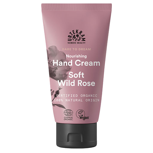 URTEKRAM Soft wild Rose nourishing Hand Cream 75 ml