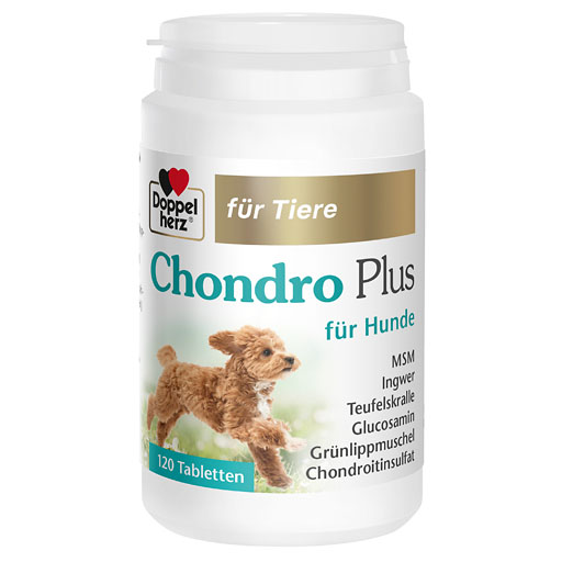 DOPPELHERZ für Tiere Chondro Plus Tabl. f. Hunde 120 St