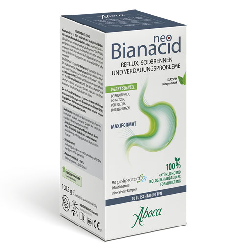 NEO BIANACID Lutschtabletten bei Sodbrennen 70 St