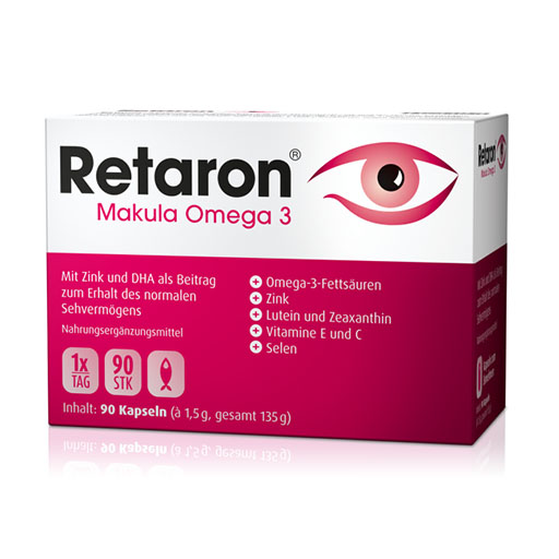 RETARON Makula Omega-3 Kapseln 90 St